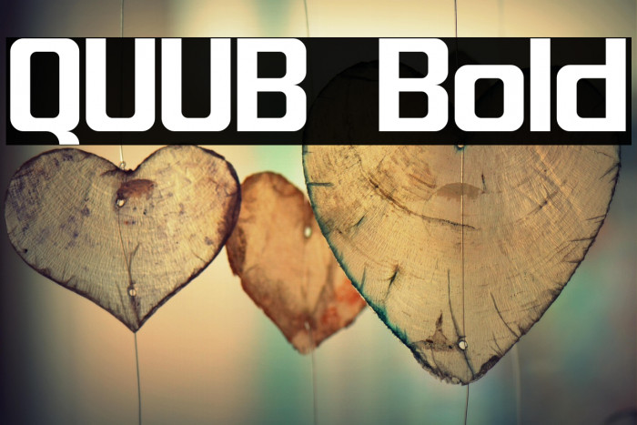 QUUB Bold Example 3