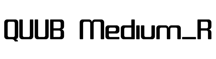 QUUB Medium_R  لخطوط تنزيل