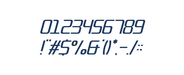 QUUB Regular_Italic Other Characters