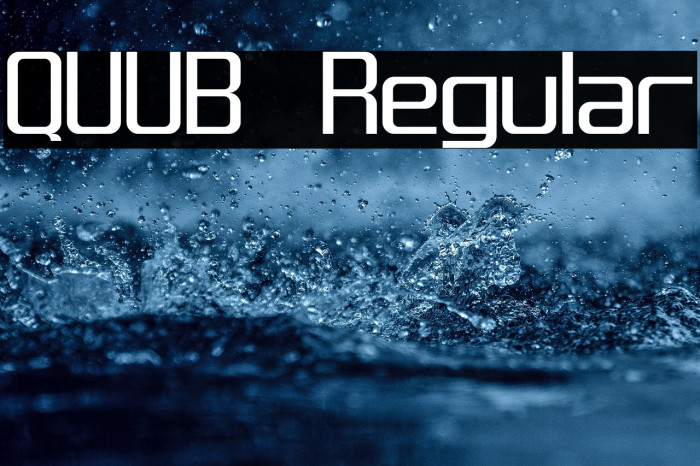 QUUB Regular Example 2