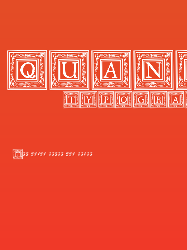 QuaNauticale_Initials_No1 Poster