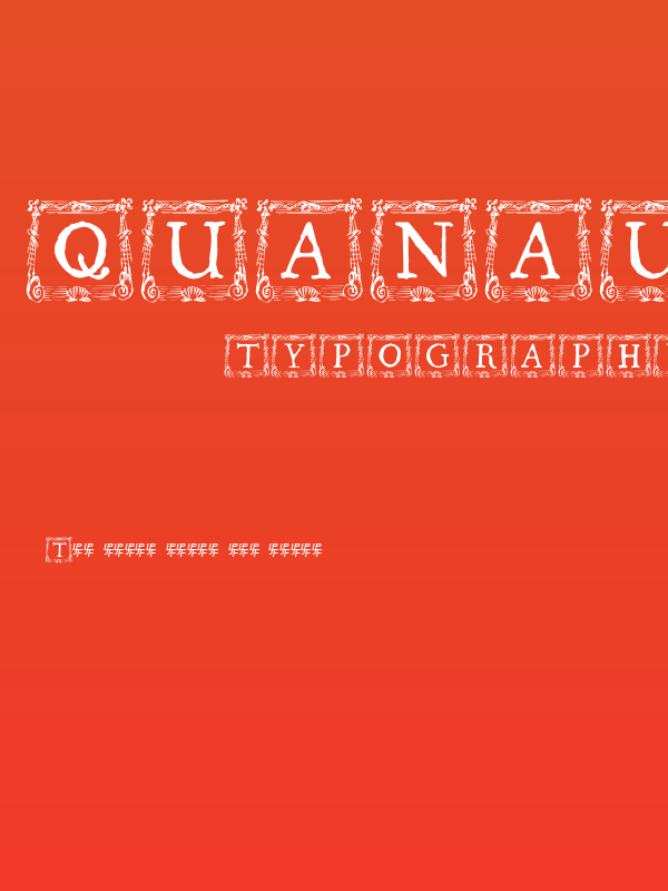 QuaNauticale_Initials_No3 Poster