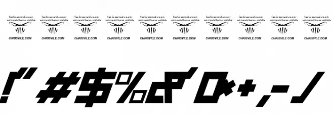 Quaalude hulk Italic Font OTHER CHARS