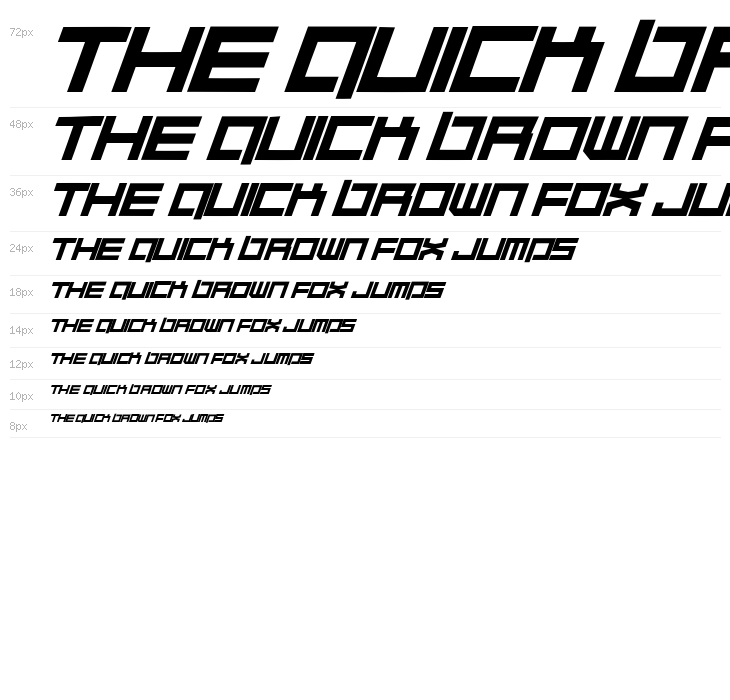 Quaalude hulk Italic Waterfall