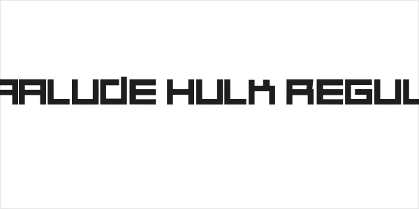 Quaalude hulk Regular Logo