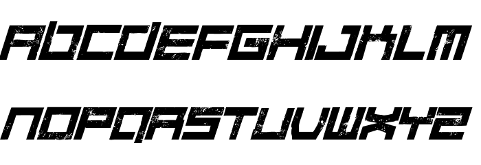 Quaaludes-Italic Font LOWERCASE