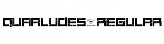Quaaludes-Regular  Скачать бесплатные шрифты
