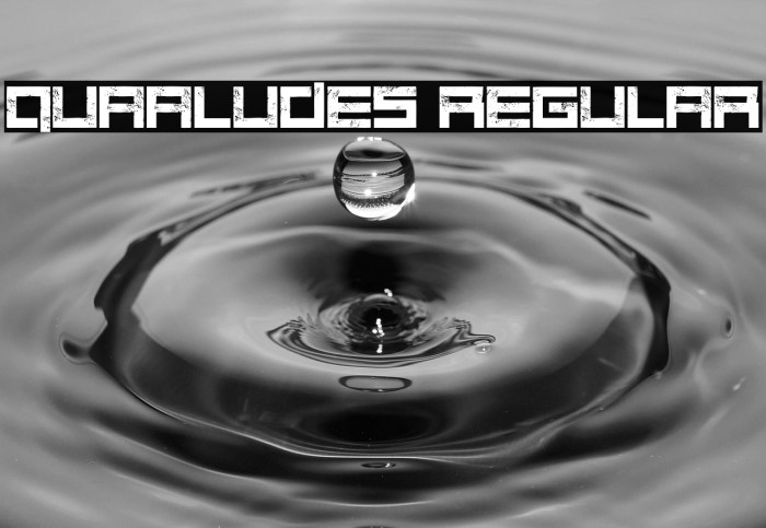 Quaaludes Regular Example 1