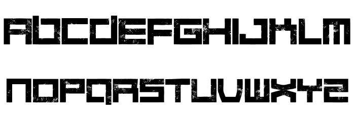Quaaludes Regular Font LOWERCASE