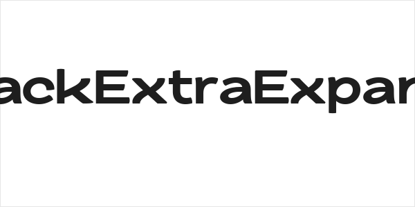 QuacheBlackExtraExpandedPERS Logo