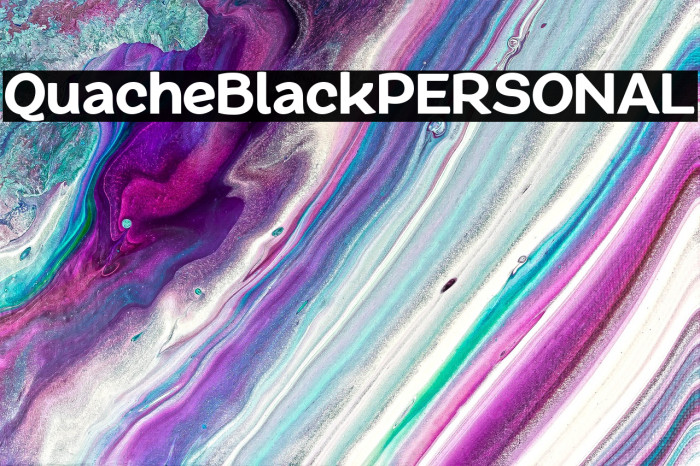 QuacheBlackPERSONAL Example 2