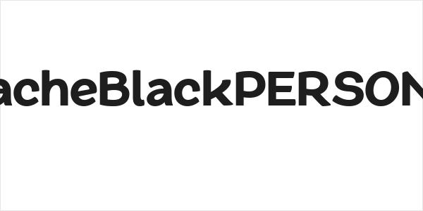QuacheBlackPERSONAL Logo