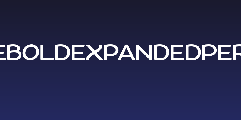 QuacheBoldExpandedPERSONAL Social Header