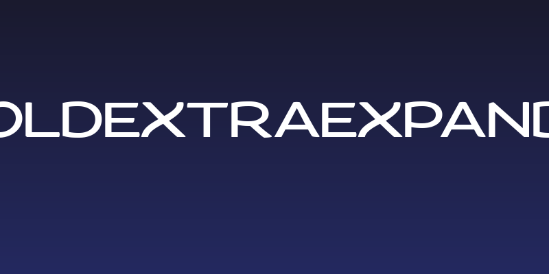 QuacheBoldExtraExpandedPERSO Social Header