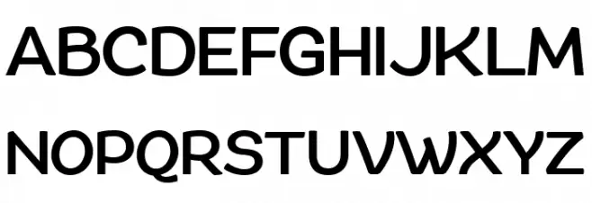 QuacheBoldPERSONAL Schriftart Groß