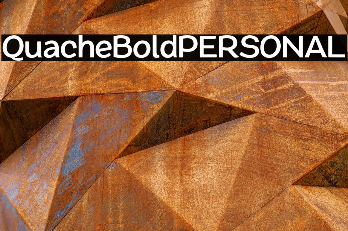 QuacheBoldPERSONAL Example 2