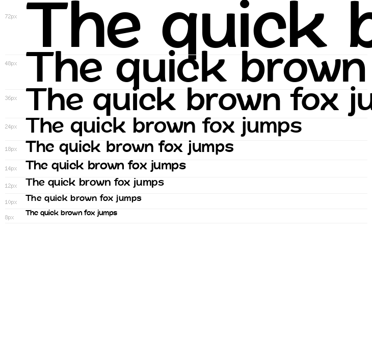 QuacheBoldPERSONAL Waterfall