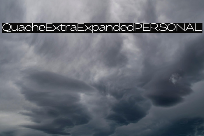 QuacheExtraExpandedPERSONAL Example 1