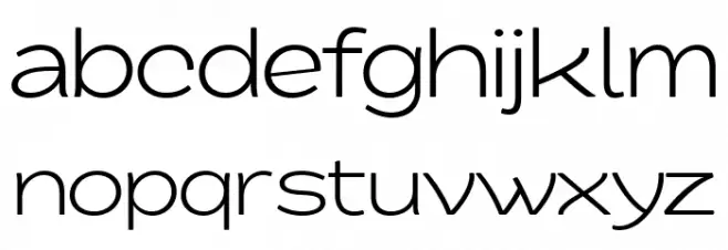 QuacheExtraExpandedPERSONAL 字体 小写