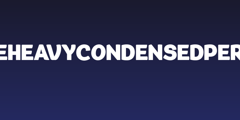 QuacheHeavyCondensedPERSONAL Social Header