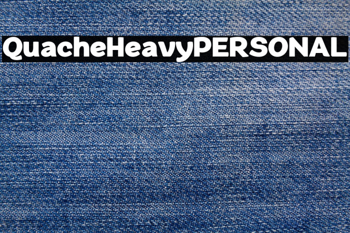 QuacheHeavyPERSONAL Example 1