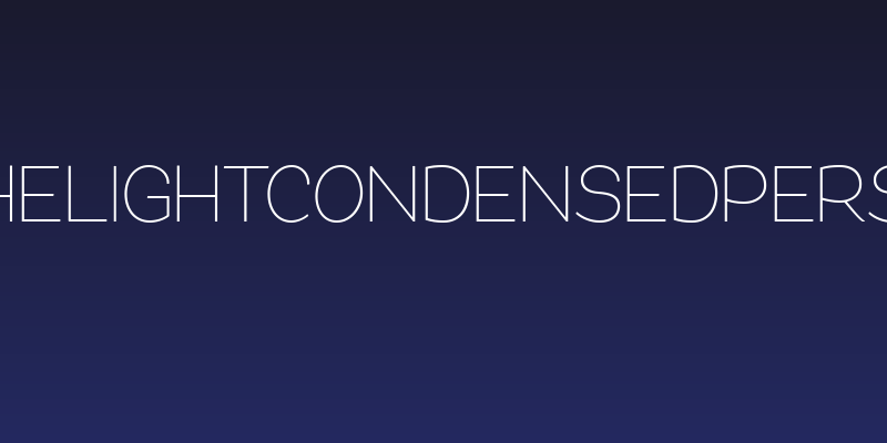 QuacheLightCondensedPERSONAL Social Header