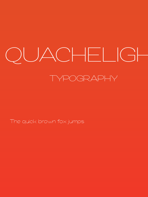 QuacheLightExtraExpandedPERS Poster