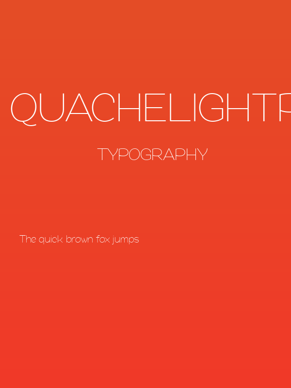 QuacheLightPERSONAL Poster