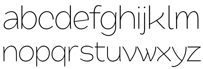QuacheLightPERSONAL Font LOWERCASE