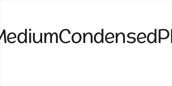 QuacheMediumCondensedPERSONA Logo