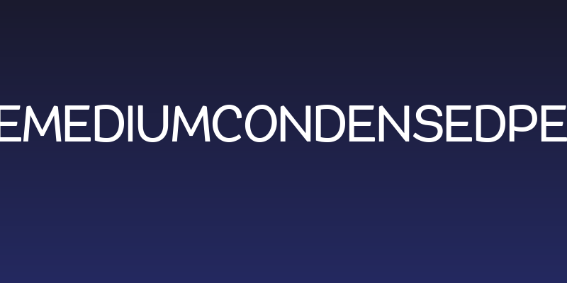 QuacheMediumCondensedPERSONA Social Header