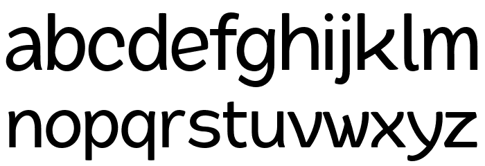 QuacheMediumCondensedPERSONA Font LOWERCASE