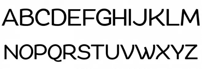 QuacheMediumPERSONAL Шрифта ВЕРХНИЙ