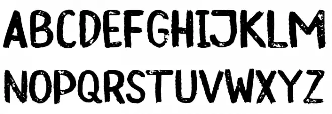 Quachita Regular 字体 大写