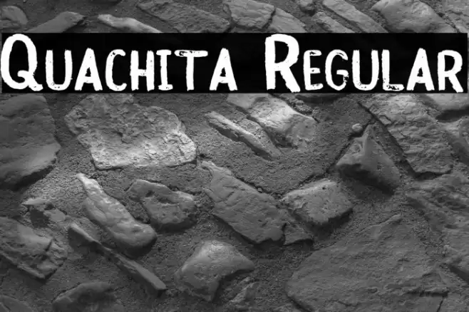 Quachita Regular Font examples