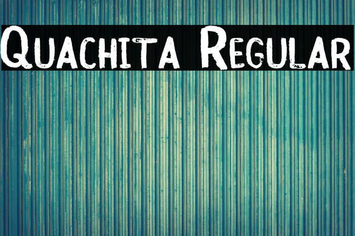 Quachita Regular Example 2