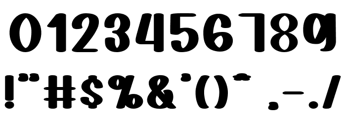 Quacker Slate Font OTHER CHARS