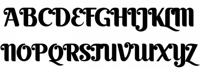 Quacker Font Litere mari