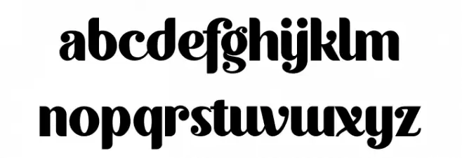 Quacker 字体 小写