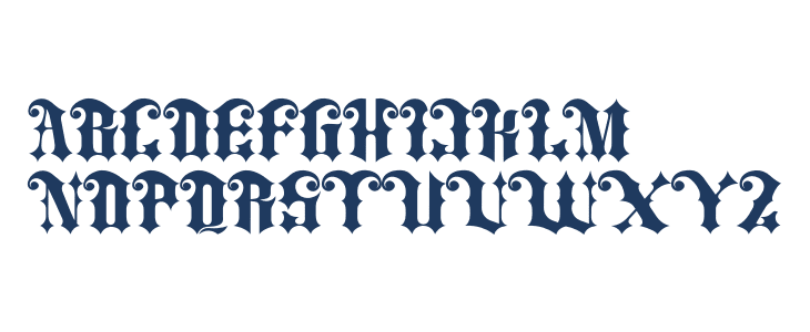 Quacko Mahaka Uppercase