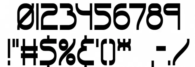 Quacksalver BRK Font Alte caractere