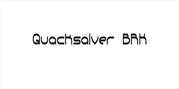 Quacksalver BRK Logo