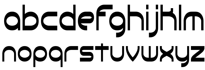 Quacksalver BRK Font LOWERCASE