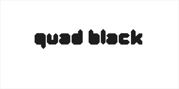 Quad-Black Logo