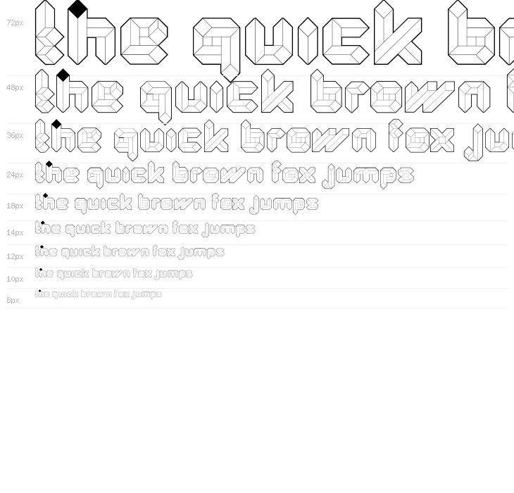 Quad-Light Waterfall