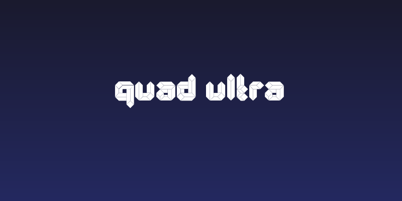 Quad-Ultra Social Header
