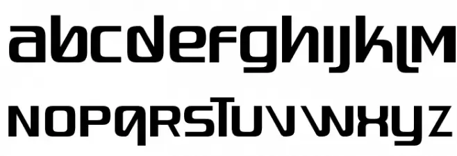 Quadaptor-Regular Font Litere mari