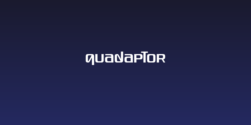 Quadaptor Social Header