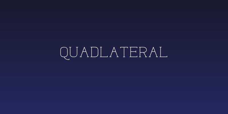 Quadlateral Social Header