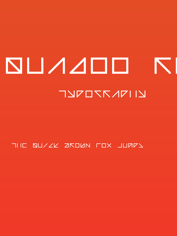 Quadoo Regular Poster